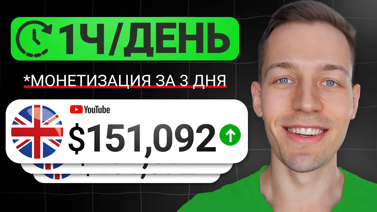 Это Взлетающая ИИ Ютуб Ниша с Монетизацией: video thumbnail
