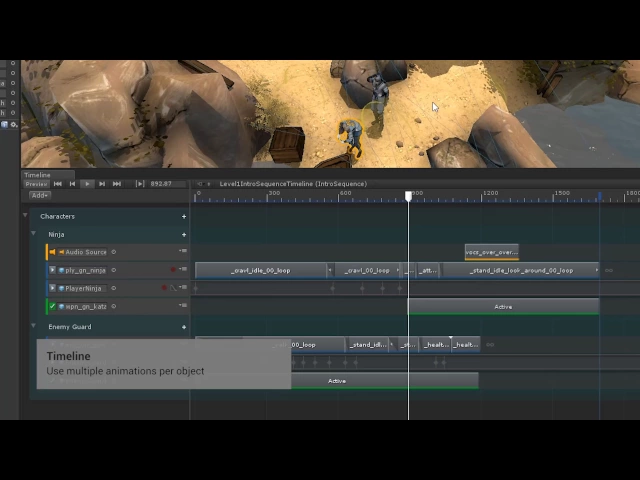 Unity for artists and designers – Timeline