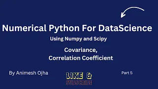 Covariance Correlation Coefficient calculation in numpy