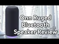 ONN Rugged Bluetooth Speaker REVIEW