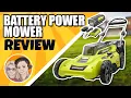 Ryobi Cordless Battery Lawn Mower 40V Review Testing