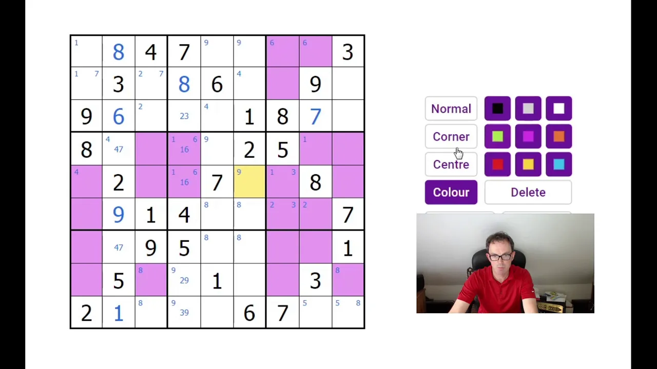 Swordfish Sudoku:  Pattern Recognition