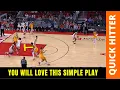 Run this play to get your shooter wide open