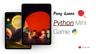 Pong Game Python Mini Project Python Mini Game Pycharm