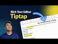How to Build a Rich Text Editor in Next js Using Tiptap