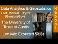 04b Data Analytics Reboot Statistical Expectation