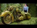 Download Lagu The Genius Girl Repair and Restore Abandoned motorcycle... Is It a Legendary British classic black?