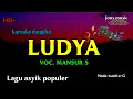 Download Lagu LUDYA || MANSUR S || KARAOKE DANGDUT || NADA WANITA @Jonsmusic