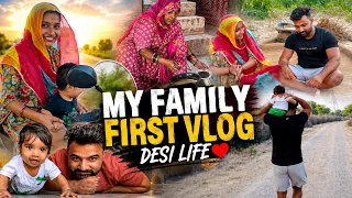 Ojas ne kardi hmari ninde hram 🥹 My family first vlog