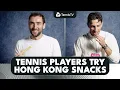Lagu Trying Out Hong Kong Snacks! With Musetti, Shang, Cilic \u0026 More 🇭🇰