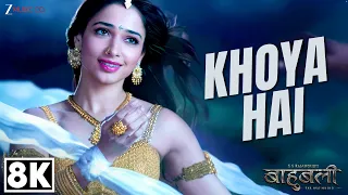 khoya hain 8k video baahubali the beginning prabhas u0026 tamannaah neeti mohan kaala bhairava