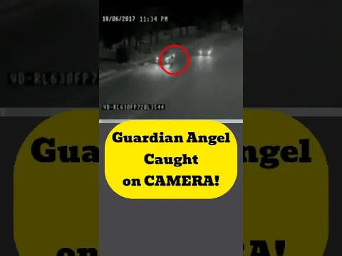 Caught on camera: The moment someone was saved by an angel #viral #scary