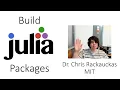 Developing Julia Packages