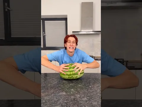 Mom Didn’t Love My Watermelon Hack! 🍉😂💔