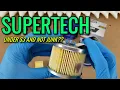 SuperTech Walmart Oil Filter Cut Open vs Mobil-