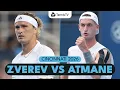 Alexander Zverev Battles Terence Atmane Cincinnati 2026 Highlights