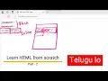 HTML Tutorial In Telugu From scratch - Part 2