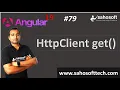 HttpClient Get in Angular 19 HttpClient get in Angular Angular 19 Tutorials in Hindi
