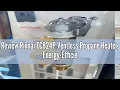 Review Rinnai FC824P Ventless Propane Heater Energy-Efficient Space Heater with Programmable Thermo