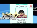 Ice Queen D New Code Unit in All Star Tower Defense Roblox