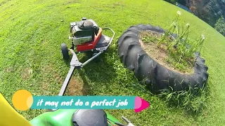 towable weed eater