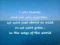 Tim McGraw - Red RagTop (with lyrics)