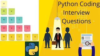 Python Coding Interview Questions Printing string in right angle triangle