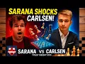 Download Lagu Alexey Sarana Defeats Magnus Carlsen | Titled Tuesday 2025 | Stunning Upset❗