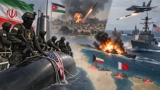عاجل:الحرس الثوري يستولي على غواصة أمريكية يقصف الأردن ويحذر الكويت والبحرين،أمريكا تدمر سفن إيرانية