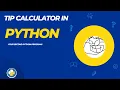 014 Tip calculator program in Python Lab with autograder