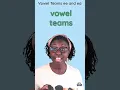 Vowel Teams ee and ea