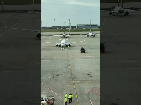 Serious police protection for an EL AL 737 departing to Israel. #shorts #planespotting #737 #police
