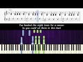 Taylor Swift - champagne problems - Accurate Piano Tutorial with Sheet Music