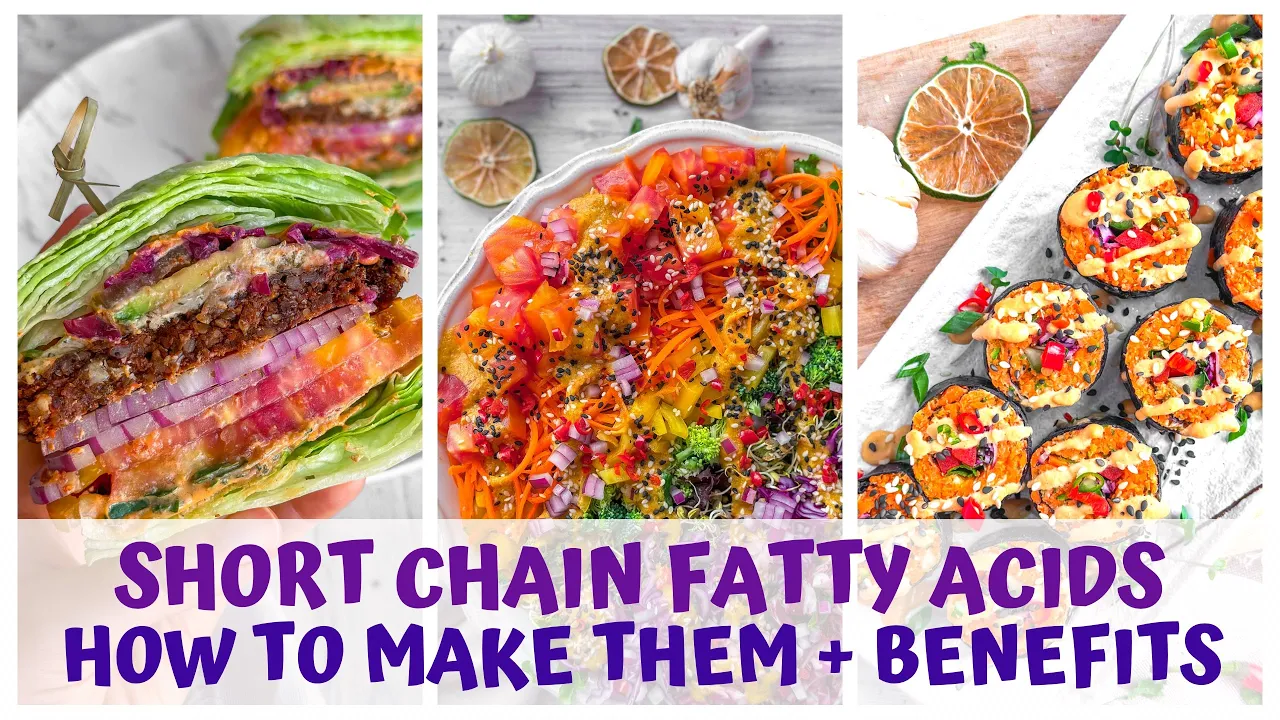 SHORT CHAIN FATTY ACIDS - FIBER, PLANT FOOD, GUT HEALTH, PROBIOTICS