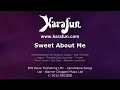 Sweet About Me - Gabriella Cilmi | Karaoke Version | KaraFun