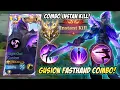 INSTAN KILL! GUSION SATISFYING COMBO🔥CARA AMPUH BIKIN MUSUH KENA MENTAL! | GUSION GAMEPLAY - MLBB