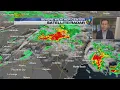 Tuesday afternoon s forecast update from Meteorologist Keith Monday