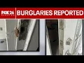 9 burglaries reported at Med Center Apartments