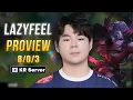 LazyFeel Stream Korean Challenger POV Sivir Yunara Miss Fortune ADC Proview