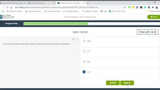 Cisco python essential Summary 2 test answers