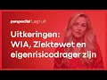 Lagu Uitkeringen: wat u moet weten over WIA (WGA/IVA), Ziektewet en Eigenrisicodrager zijn