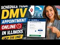 How to schedule a DMV appointment online in Illinois