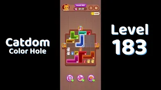 Catdom Color Hole Level 183 Screenshot
