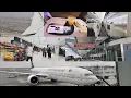 JFK Airport Terminal 1 Saudi Arabia Flight Take Off Food Landing Traveling