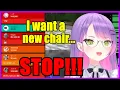 Download Lagu 【Hololive】Towa: Superchat Won't Stop After Saying She Wants A New Chair【Eng Sub】