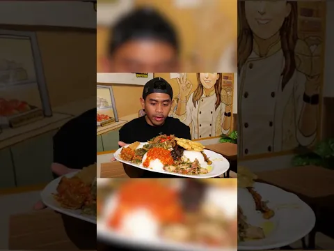 Mukbang di warteg murah