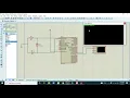 how to see the serial uart values of pic microcontroller in proteus using micro C