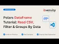 Polars DataFrame Tutorial Read CSV Filter Group By Data