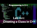 Principles of Programming Chapter 10 C Lab 10-1 Creating a Class in C
