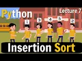 Insertion Sort in Python Class 12 Computer Science
